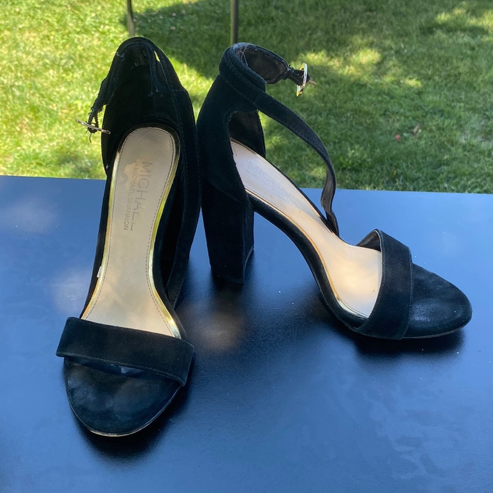 Black heels